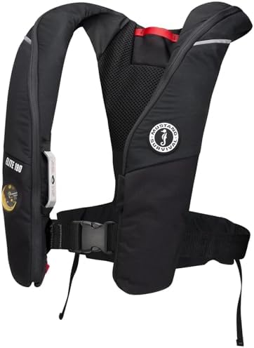 Mustang Survival Elite 190 PFD Black by MustangSurvival