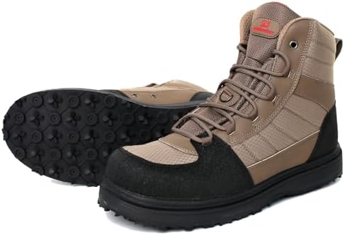 Kylebooker Men's Wading Boots Lightweight Anti-Slip Fly Fishing Wading Shoes by Kylebooker