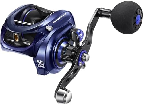 Piscifun Alinox 400 Baitcasting Reel, 38LB Drag, Aluminum Frame by Piscifun