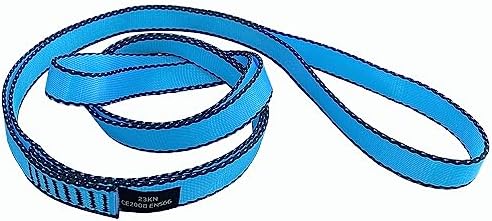 18MM Nylon Climbing Slings Runners 23 kN Strong Webbing Straps for Rock Climbing, Rappelling, Swing, Yoga Hammock etc by CAPARK