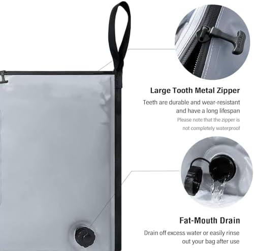 Buffalo Gear Insulated Fish Cooler Bag Portable Fish Kill Bag Keep Ice-cold More Than 48 Hours - Image 5