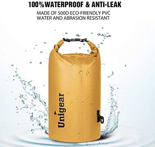 Unigear Floating Waterproof Dry Bag for Kayaking, 2L/5L/10L/20L/30L/40L - Image 2