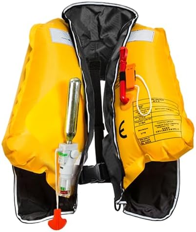 Automatic Inflatable Life Jacket|Life Vest for Adults|PFD Low Profile|Supports up to 330 lbs(YSH701) - Image 2
