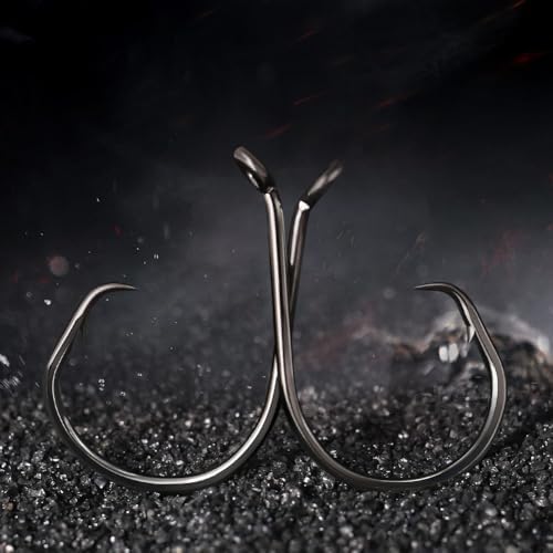 XFISHMAN Circle Hooks - Octopus Hooks Saltwater - 50 Pack #1 12/0 - Image 6
