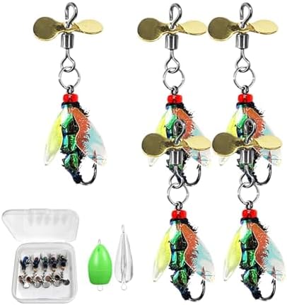 Fly Fishing Bait Flyfishing Gear Strong Grip Reflective Sequins by Unknown