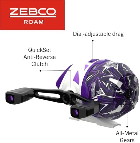 Zebco Roam Spincast Reel and Fishing Rod Combo - Image 4