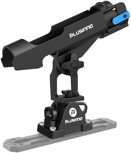 PLUSINNO 2 in 1 Kayak Fishing Rod Holder, Fishing Rod Holders for Boat by PLUSINNO