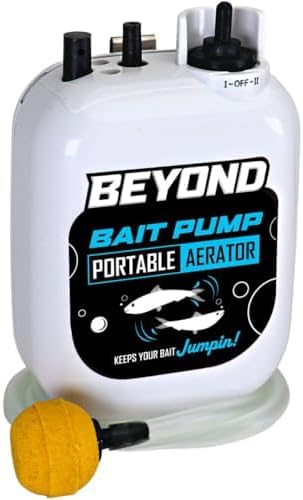 Beyond Bait Pump - 2-Speed Live Bait Aerator for Bait Buckets by BeyondBraid