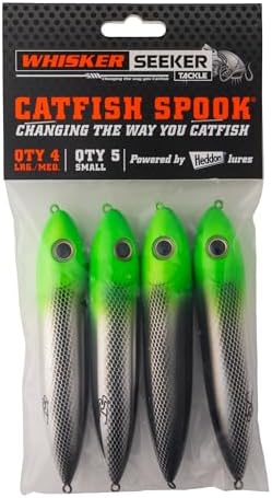 Rattling Catfish Spook Float Pack - Small/Medium/Large - Multi Color Options by Whisker+Seeker