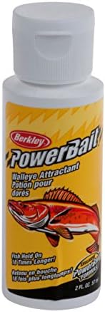 Berkley PowerBait Fishing Bait Attractant, Walleye, 2 oz by Berkley