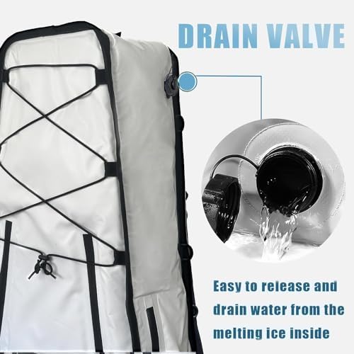 Buffalo Gear Kayak Fishing Cooler,36in Portable Kayak Cooler for Caught Fish,Leak Proof Kayak Fishing Kill Bags with Shoulder Strap - Image 6