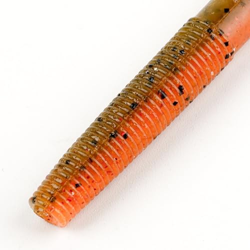 5'' Senko Bait Soft Stick Worms for Wacky Rig Bass Fishing - Image 2
