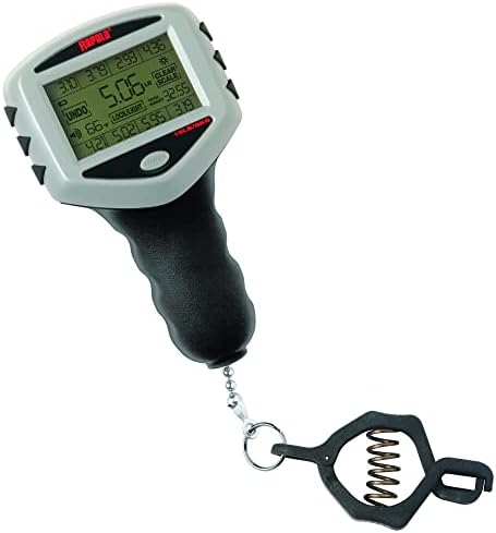 Rapala Touch Screen Scale 50lb, High-Precision Digital Fish Scale, Durable, Water-Resistant for Anglers and Competitions by RAPALA