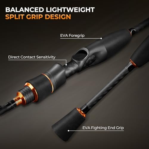 KastKing Zephyr Finesse Spinning & Casting Fishing Rods - Image 5