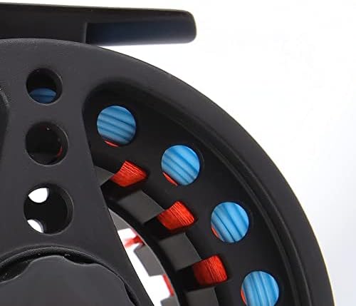(1/2WT 3/4WT 5/6WT 7/8WT) Fly Reel with Line Combo Aluminum Alloy Large Arbor Fly Fishing Reels Weight Forward Fly Line with Braided Backing Taper Leader Pre-Tied - Image 2