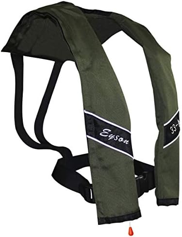 Eyson Slim Inflatable Life Jacket Life Vest Automatic by Eyson