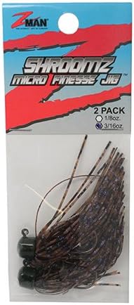 Z-Man Shroom Z Micro Finesse Jigs, 1/8 oz, - Image 2