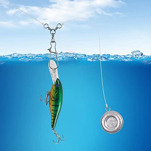 AGOOL Fishing 3 Way Swivel Snaps - 30pcs T-Turn Fishing Swivels Triple Swivels Cross Line Duo Lock Snap Swivels Fishing Lure Connectors Fishing Tackle for Trolling Catfish Rig Saltwater Freshwater - Image 6