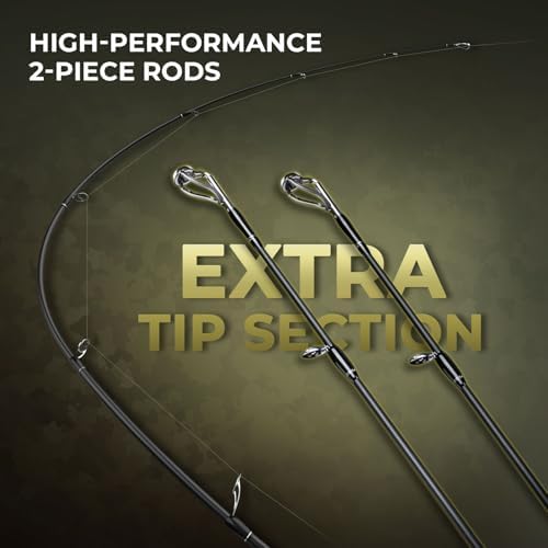 KastKing Spartacus Defender Twin-Tip Fishing Rod and Reel Combo - Image 3