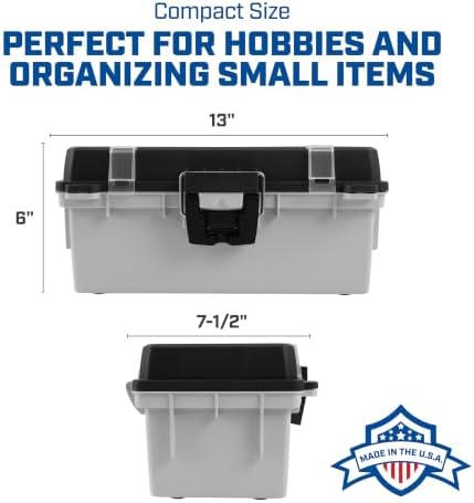 Sheffield 12290 13" Made in USA Tackle Box w/Lift Out Tray & Deep Storage - Image 6