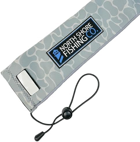 Premium Neoprene Fishing Rod Sleeve – Floating, Puncture Resistant, Labeled Protective Sock for Casting, Spinning, Trolling Fishing Rods - Image 4