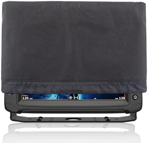 Fishfinder Cover 3-10in,Depth Finder Oxford Fabric Waterproof Protection Accessories,for Hummingbird Lowrance Models,Protects Your Screen and Device from Sun Adverse Weather Damage Fishing by SEJGGKG