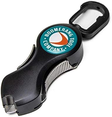 Boomerang Tool Company SNIP Fishing Line Cutters with Retractable Tether and Stainless Steel Blades that Cut Braid, Mono and Fluoro Lines Clean and Smooth! by Boomerang+Tool+Company