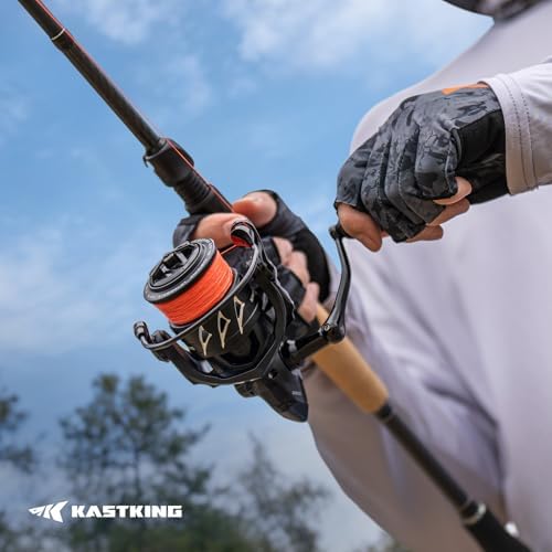 KastKing Spartacus II Plus Twin-Tip Fishing Rod and Reel Combo - Image 2
