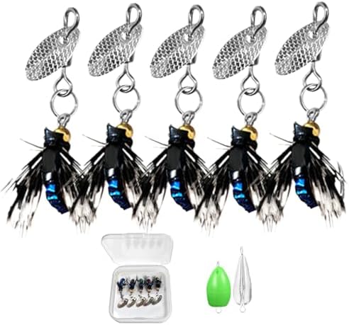 Fly Fishing Bait Flyfishing Gear Strong Grip Reflective Sequins by Unknown