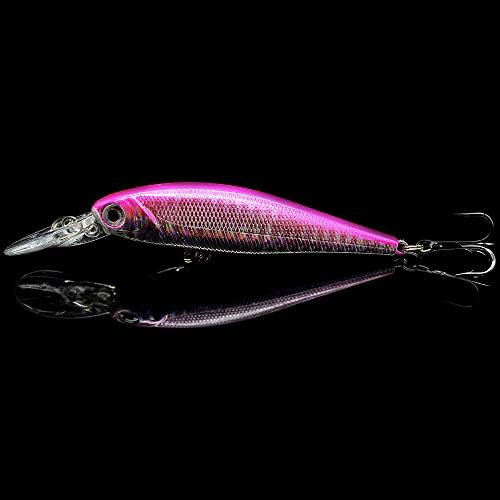 10 Pack Fishing Lures Hard Baits, Minnow Crankbait & Swimbait Lure Kit for Freshwater & Saltwater, Bass, Trout, Walleye, Redfish - Image 3