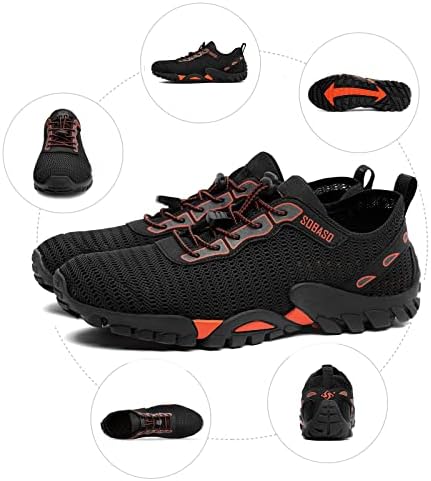 SOBASO Water Shoes Women Men Quick Drying Swim Beach Aqua Shoes for Water Sport Diving Hiking Sailing Travel - Image 7