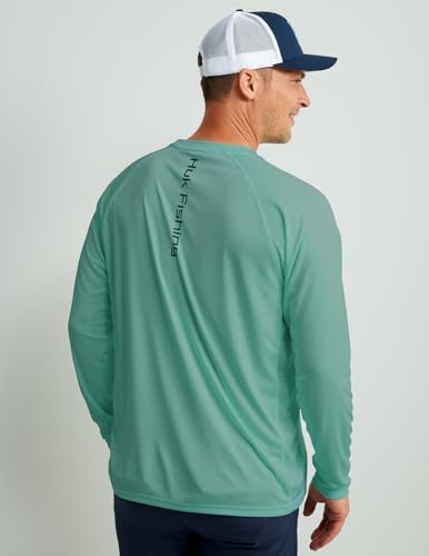 HUK Men's Pursuit Vented Long Sleeve Fishing Shirt (+30 UPF) - Image 2