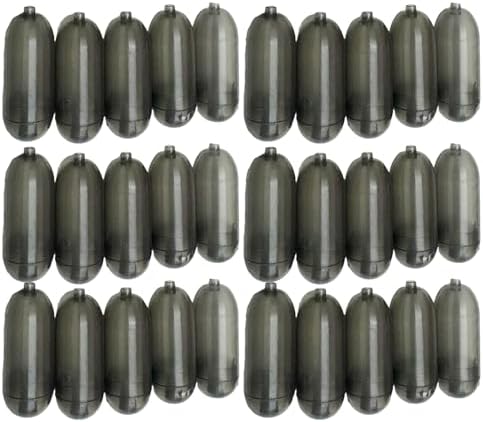 30lots Adjustable Buoyance Hook Tube Bottom Rigs Fishing Accessories for Improved Carps Bites Success Rate Underwater Floating Fish Hook Attractor by Unknown