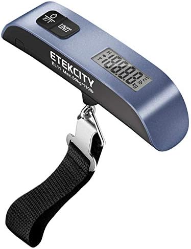 Etekcity Luggage Scale, Digital Suitcase Weight Scale for Travel, 110 lb by Etekcity