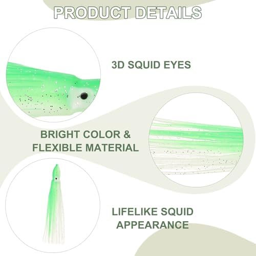 Fishing Squid Skirts Lures - Image 3