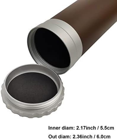 Aventik Carbon Fiber Fly Fishing Rod Tube Case with CNC Alu Cap - Image 3