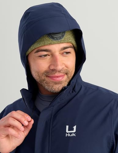 HUK Men's Storm Heavy Duty Rain Jacket 2.0, Waterproof, Windproof, Breathable Rain Coat for Fishing and Outdoor Activities - Image 4