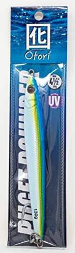 Otori Puget Sound Pounder Jig | Jigging Lure | Glow UV Paint | Assorted Sizes 45g/1.5oz, 70g/2.5oz, 100g/3.5oz & 130g/4.5oz | Fishing Jig | Jig for Halibut, Lingcod, Rockfish, Chinook, COHO & Salmon by BeauMac