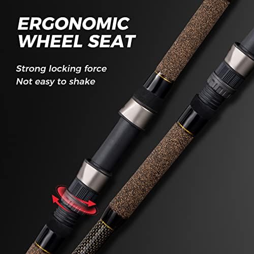 BERRYPRO Surf Rod Pure Carbon Surf Spinning Rod Graphite Surf Fishing Rod - Image 3