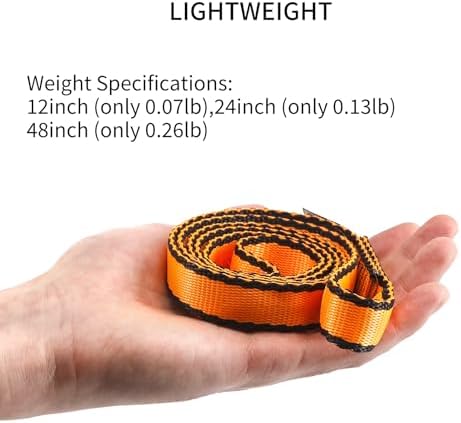 NewDoar 16mm Climbing Sling UIAA CE Certified,23KN EN566 Certified,Climbing Utility Cord Rock Climbing,Creating Anchors System,Rappelling Gear,Perfect for Tree Work - Image 6