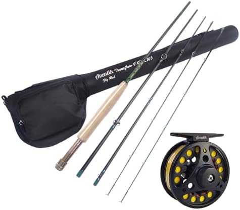 Aventik Troutflow Fly Fishing Rod with Rod Tube by AVENTIK