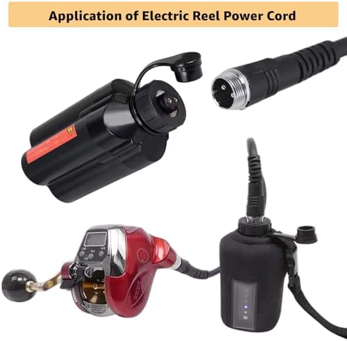 1.64Feet Electric Reel Power Cord – Compatible with Daiwa, Seaborg, Leobritz,Tanacom, BeastMaster, Shimano Fishing Reel Super Air Cord(1Pcs) - Image 3
