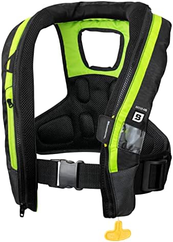 BLUESTORM Arcus 40 Automatic Inflatable PFD Life Jacket for Adults w/Manual Ripcord | US Coast Guard (USCG) Approved Life Vest by Bluestorm