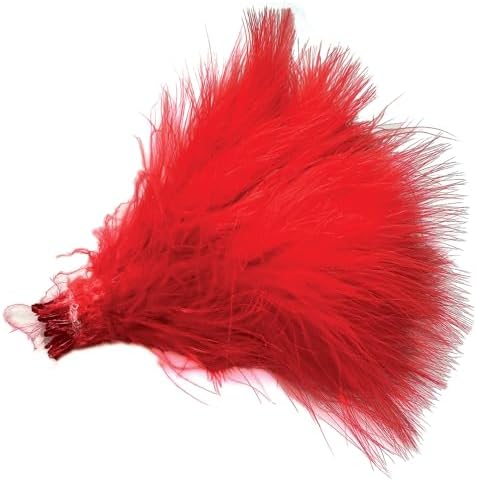 Creative Angler Strung Marabou Bird Feathers for Tying Fly Fishing Flies - Fly Tying Accessories - Perfect Choice for Tail & Wings and Easy to Tie On The Lure - Image 2