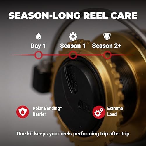 ReelX Fishin' Kit Combo, Marine-Grade Corrosion-Resistant Reel Oil and Grease Set with Precision Applicators for Bearings, Spinning, Baitcasting, Spincast, Fly, Trolling and Electric Reels, 1 oz Each - Image 7