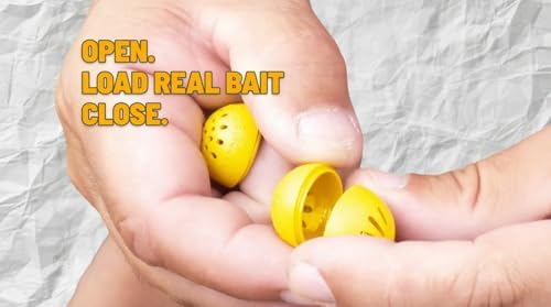 Karpela Natural Bait Delivery System (Set of 4) – Reusable Protective Shell for Soft Natural Baits – Protects Bait from Crawfish & Turtles - Image 4