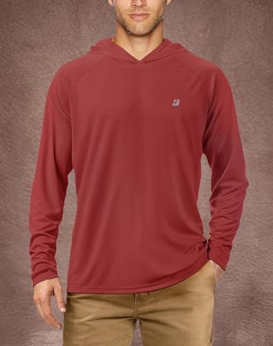 Roadbox Mens Fishing Sun Hoodie, Long Sleeve UPF 50+ UV Protection Shirts - Image 6