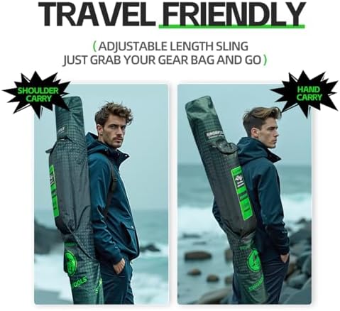 Foldable Fishing Rod Bag 45-Inches - Image 6