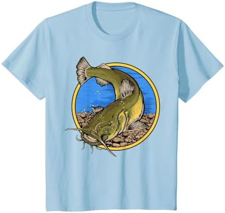 Flathead Catfish Fishing T-Shirt by Hunting+%26+Fishing+Merch