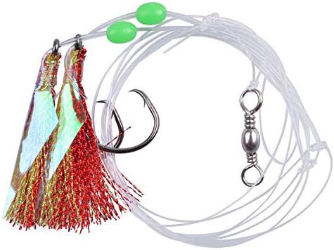 Shaddock Fishing Bait Rigs Saltwater with Sharp Hooks for Flounder Halibut by Shaddock+Fishing